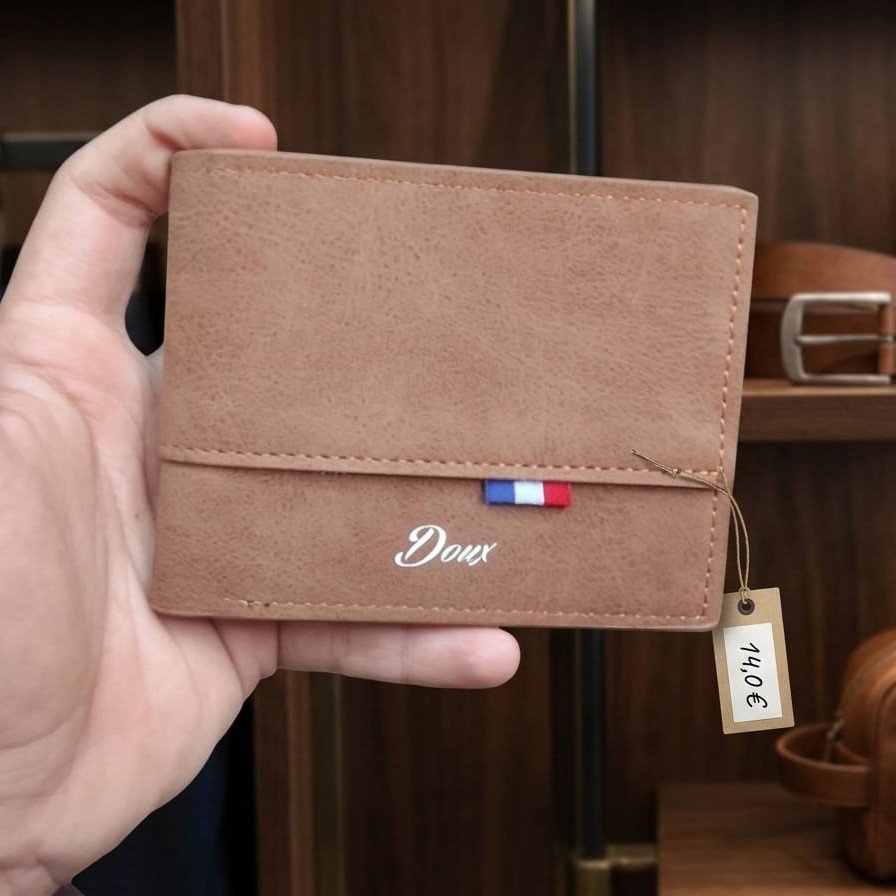 Doux Heavy Wallet Designs (Light Tan)